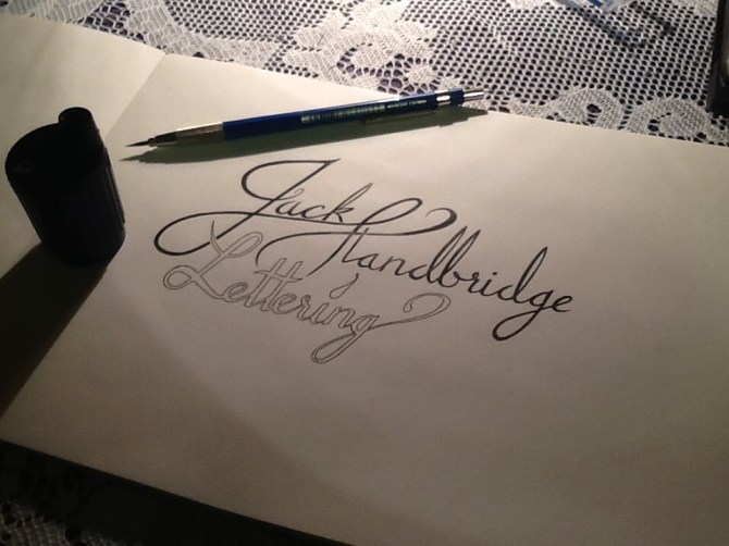 Jack Standbridge Lettering