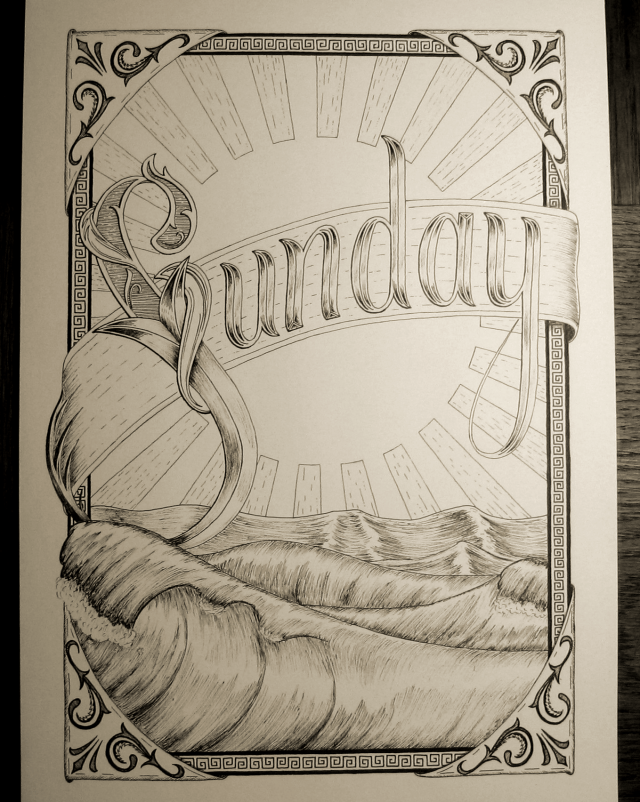 SUNDAY WORKS アートプリント SUNDAY WORKS アートプリント