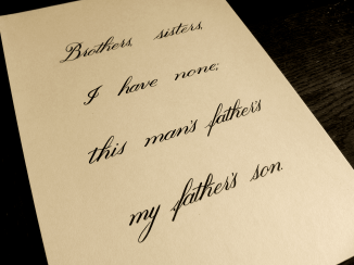 Brothers, Sisters Riddle