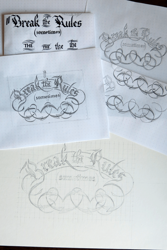 Break the Rules Progress