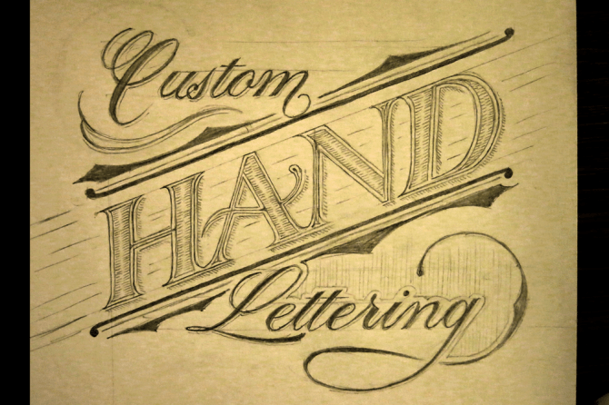 Custom Hand Lettering