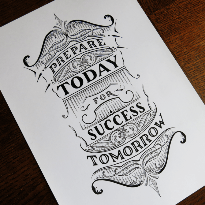 Prepare Today for Success Tomorrow