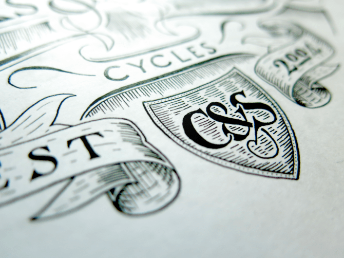 Cranks & Shocks Monogram Detail