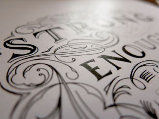 Strong Enough Inking Progress