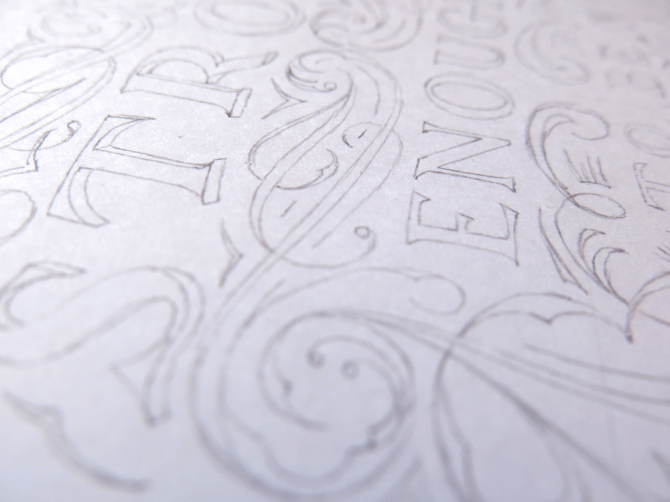 Strong Enough Pencil Detail