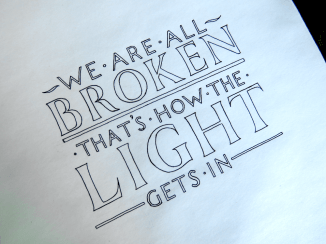 We Are All Broken Progress