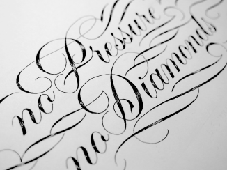 No Pressure No Diamonds Angled